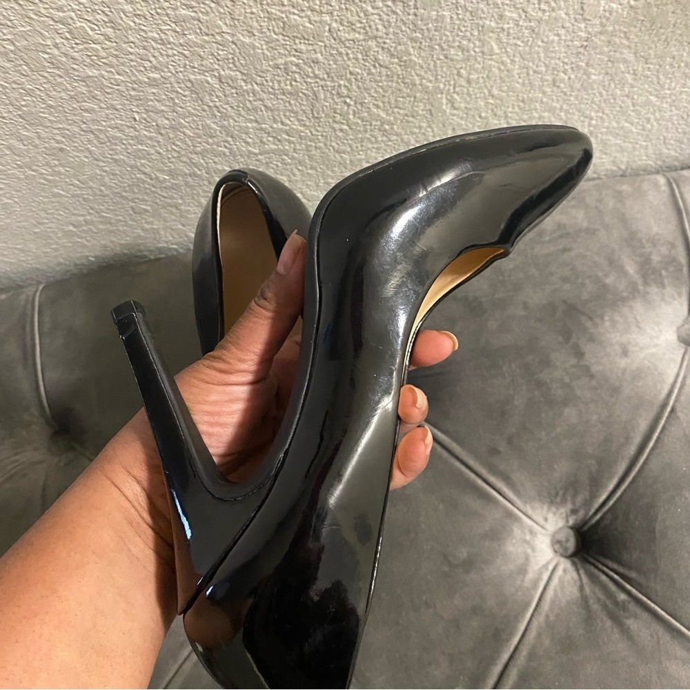 EUC Jessica Simpson Patent Leather Callie Pumps - Size 7 - Picture 4 of 8